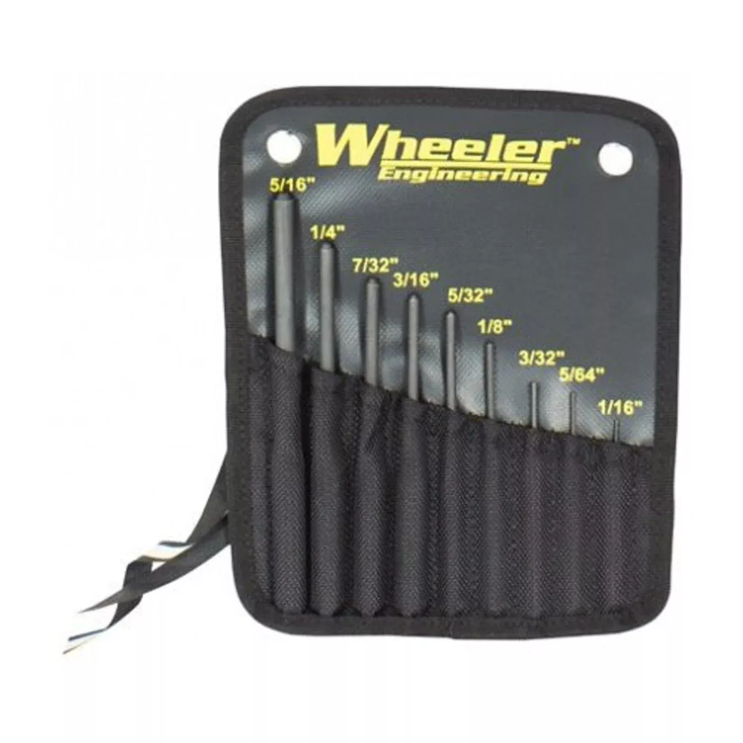 Wheeler Roll Pin Punch Set – 9 Piece