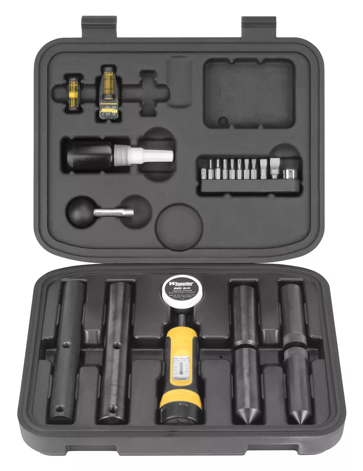 Wheeler Scope Mount Kit Combo Black Metal