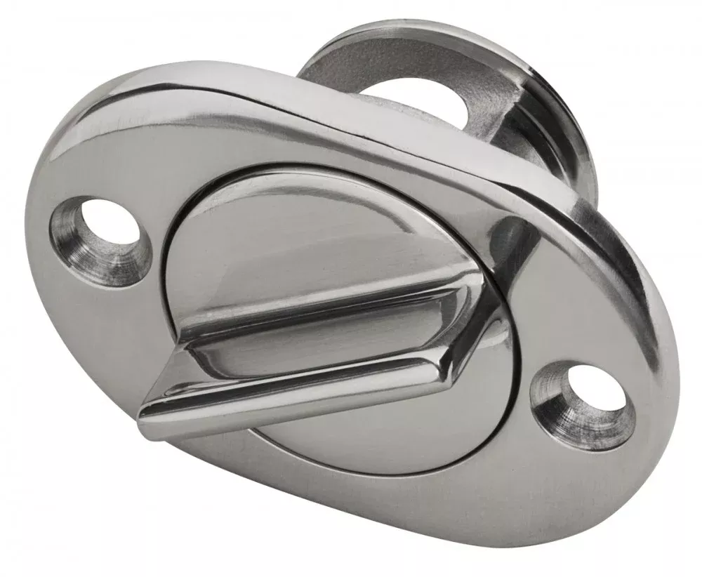 Whitecap 1/2″ Stainless Steel Self-Captive Garboard Flange & Drain Plug• 6353C