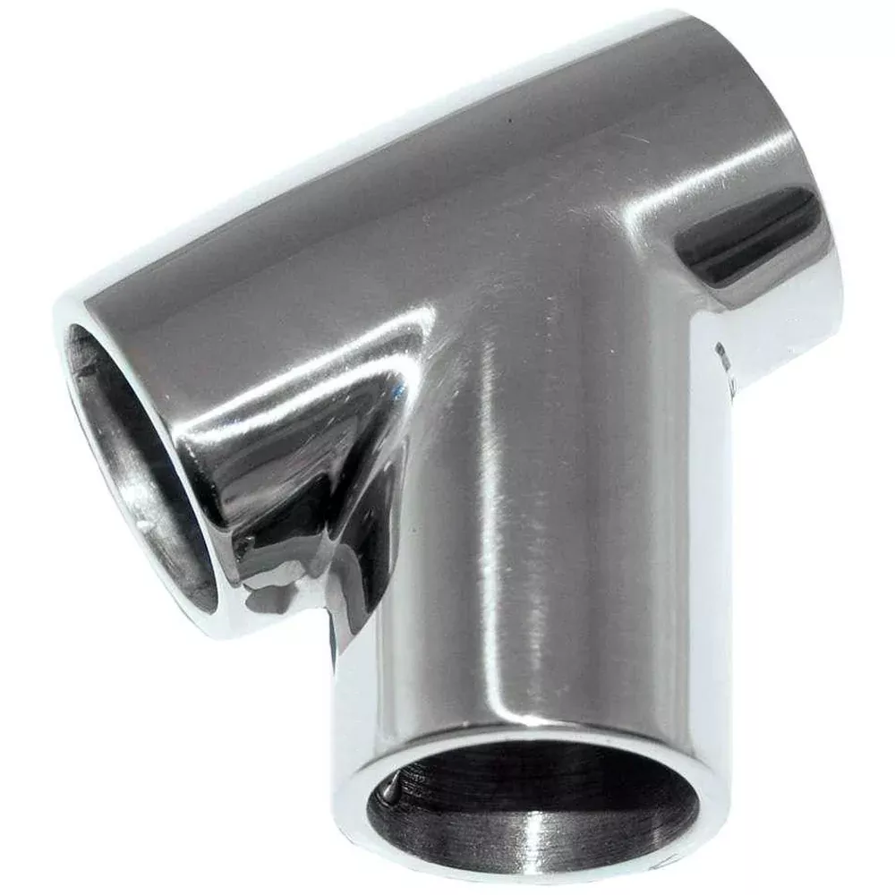Whitecap 1″ O.D. 60 Degree SS Universal Tee [6193C]