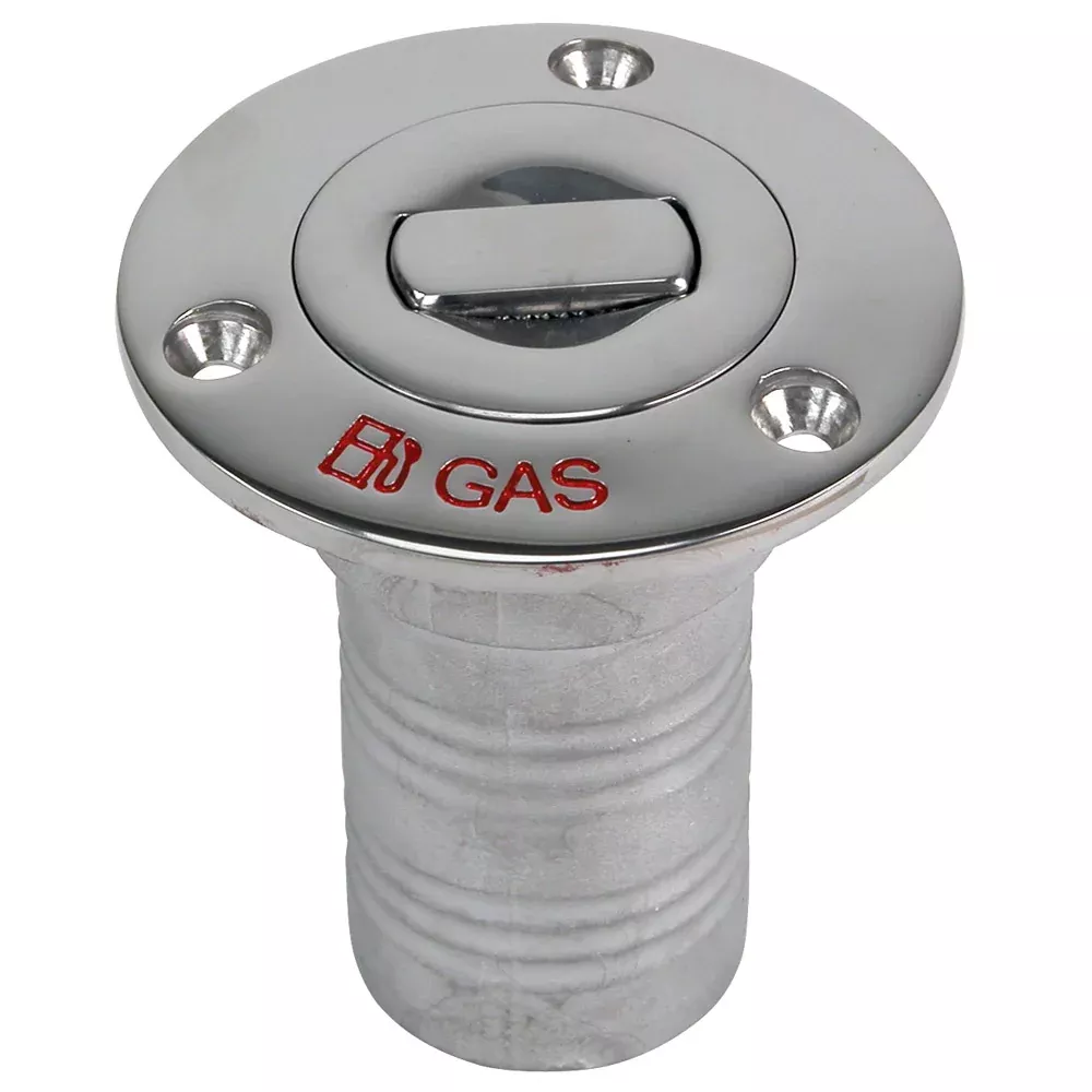 Whitecap Bluewater Push Up Deck Fill – 2″ Hose – Gas [6894CBLUE]