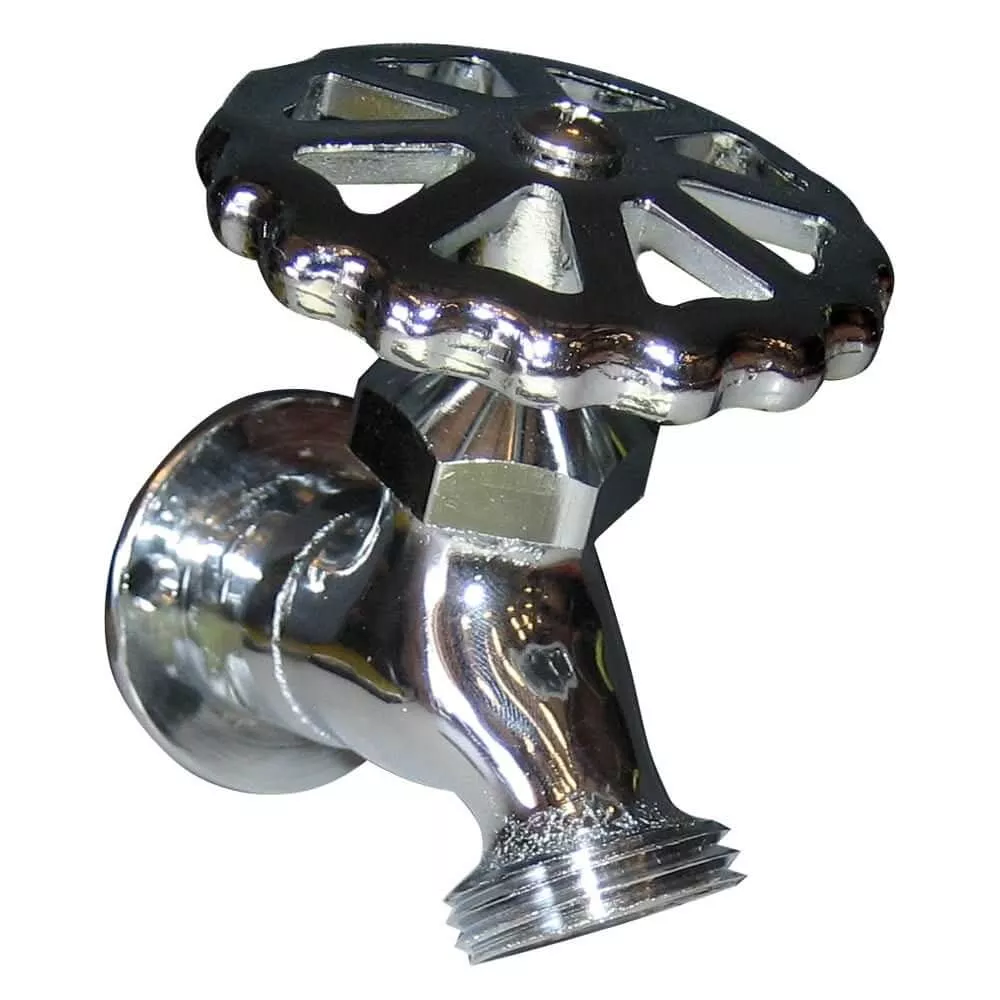 Whitecap C.P. Brass Sillcock 1-5/8″ Base 3-3/16 Depth [P-2452C]