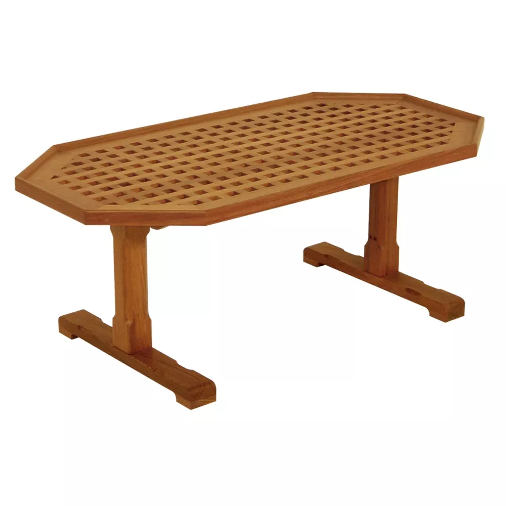 Whitecap Coffee Grate Table – Teak [60058]