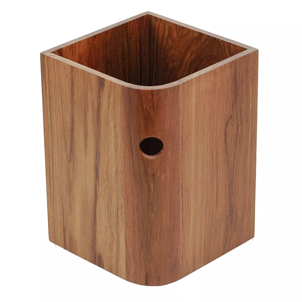 Whitecap EKA Collection Waste Basket – Teak [63206]
