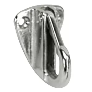 Whitecap Fender Hook – CP/Brass – 1-9/16″ x 1-3/16″ [S-0977C]