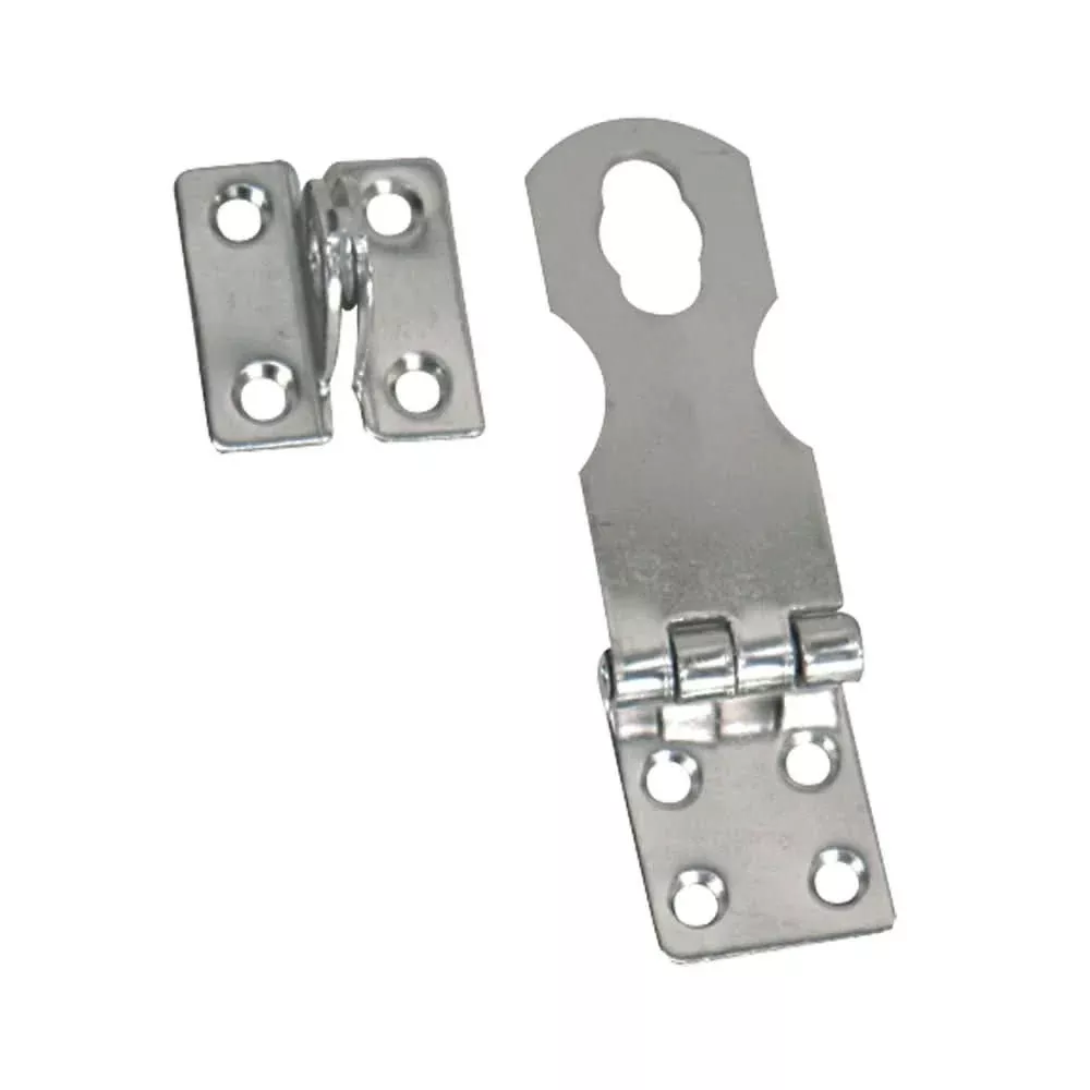 Whitecap Fixed Safety Hasp – 304 Stainless Steel – 1″ x 3″ [S-4052C]