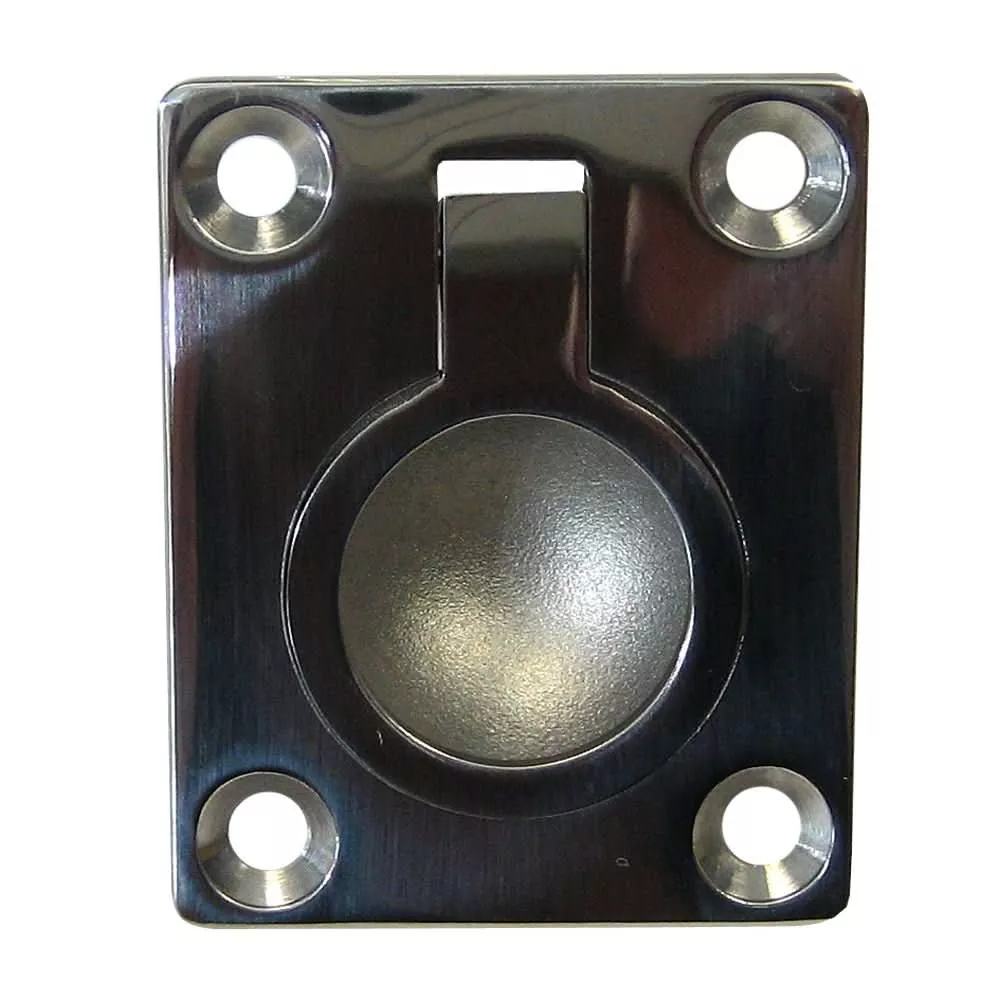 Whitecap Flush Pull Ring – 316 Stainless Steel – 1-1/2″ x 1-7/8″ [6022C]