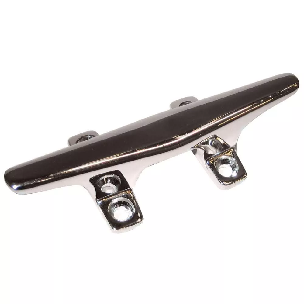 Whitecap Hollow Base 6″ Chrome Plated Zamac Cleat – Freshwater Use Only [S-1445C]