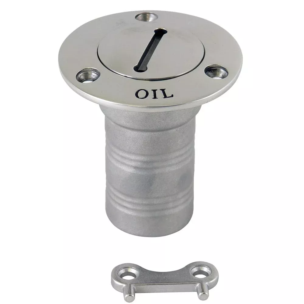 Whitecap Hose Deck Fill – 1-1/2″ Hose – Oil