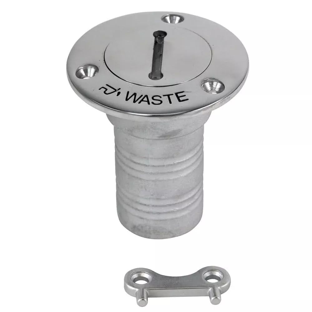 Whitecap Hose Deck Fill – 1-1/2″ Hose Waste [6126C]