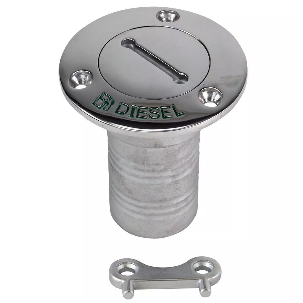 Whitecap Hose Deck Fill – 2″ Hose – Diesel [6395C]