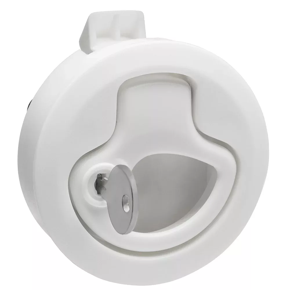Whitecap Mini Ring Pull Nylon Locking White [3228WC]