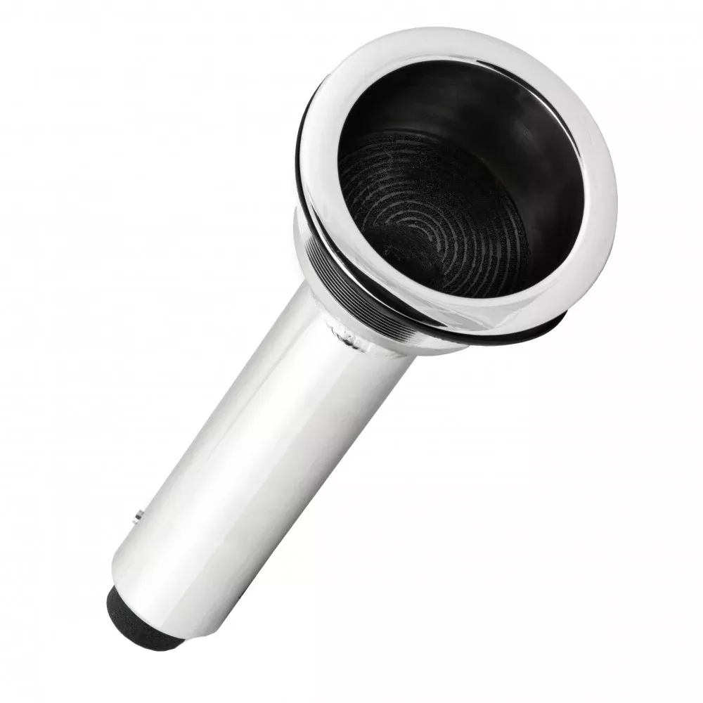 Whitecap Rod/Cup Holder – 304 Stainless Steel – 15 [S-0628C]