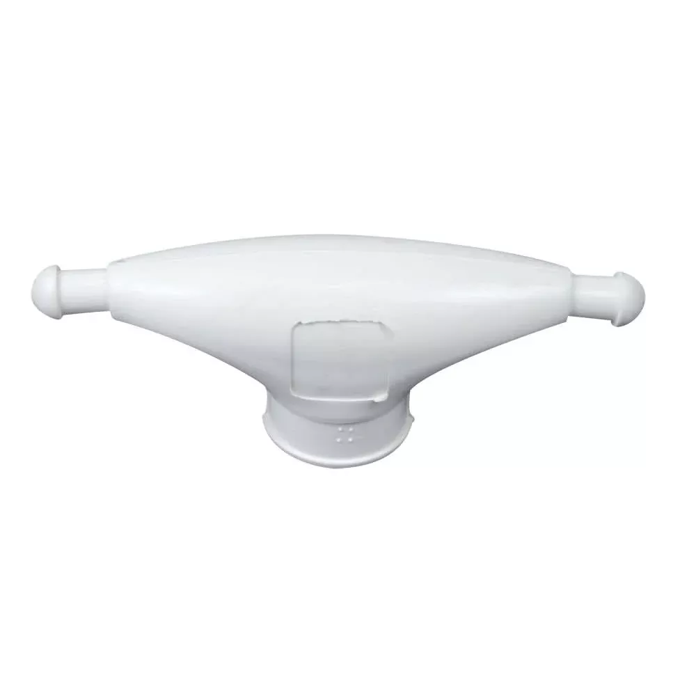 Whitecap Rubber Spreader Boot – Pair – Medium – White [S-9201P]