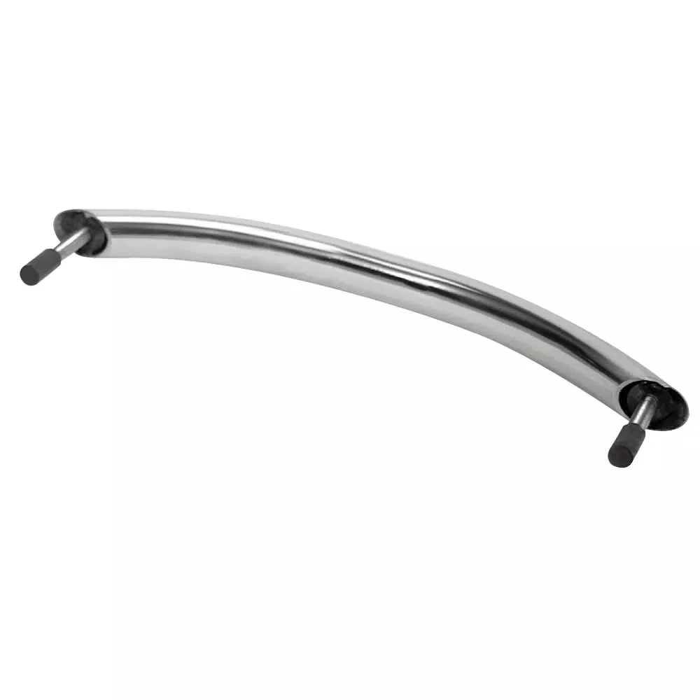 Whitecap Studded Hand Rail – 304 Stainless Steel – 18″ [S-7092P]