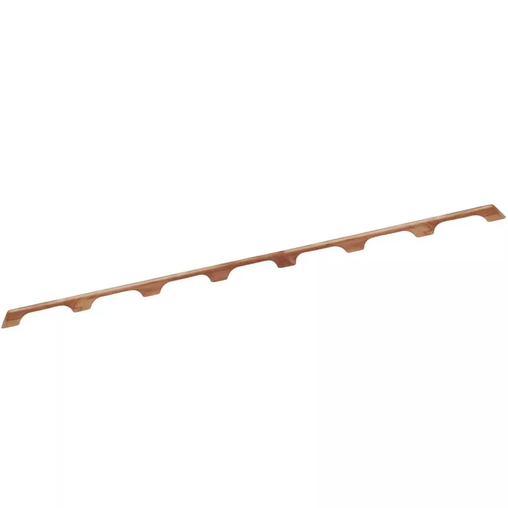 Whitecap Teak Handrail – 7 Loops – 73″L [60112]