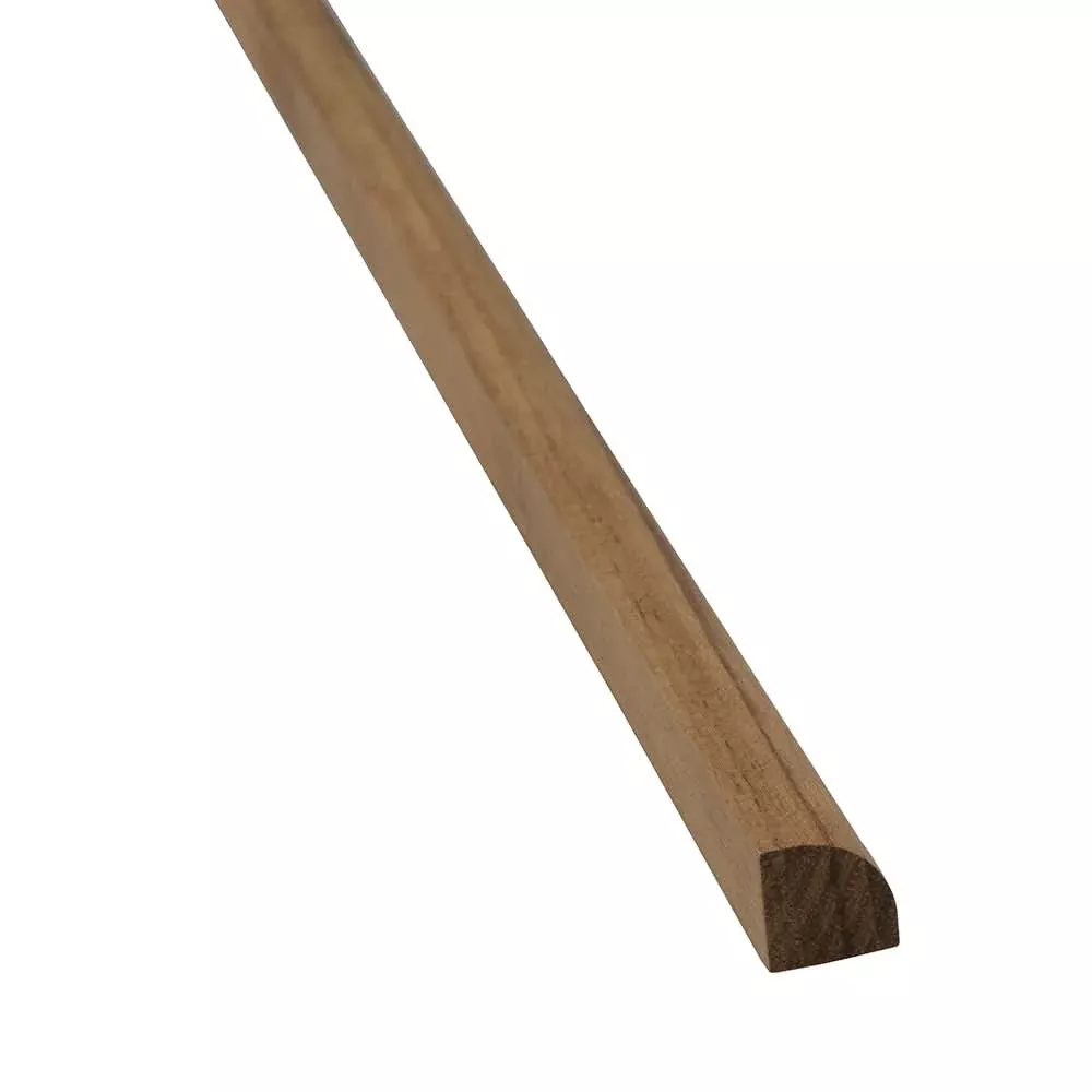 Whitecap Teak Quarter Round Molding Large – 5′ [60850]