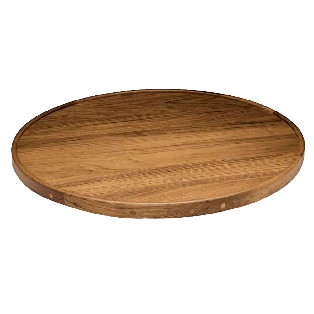 Whitecap Teak Round Table Top – 24″ x 1-1/8″ [61397]