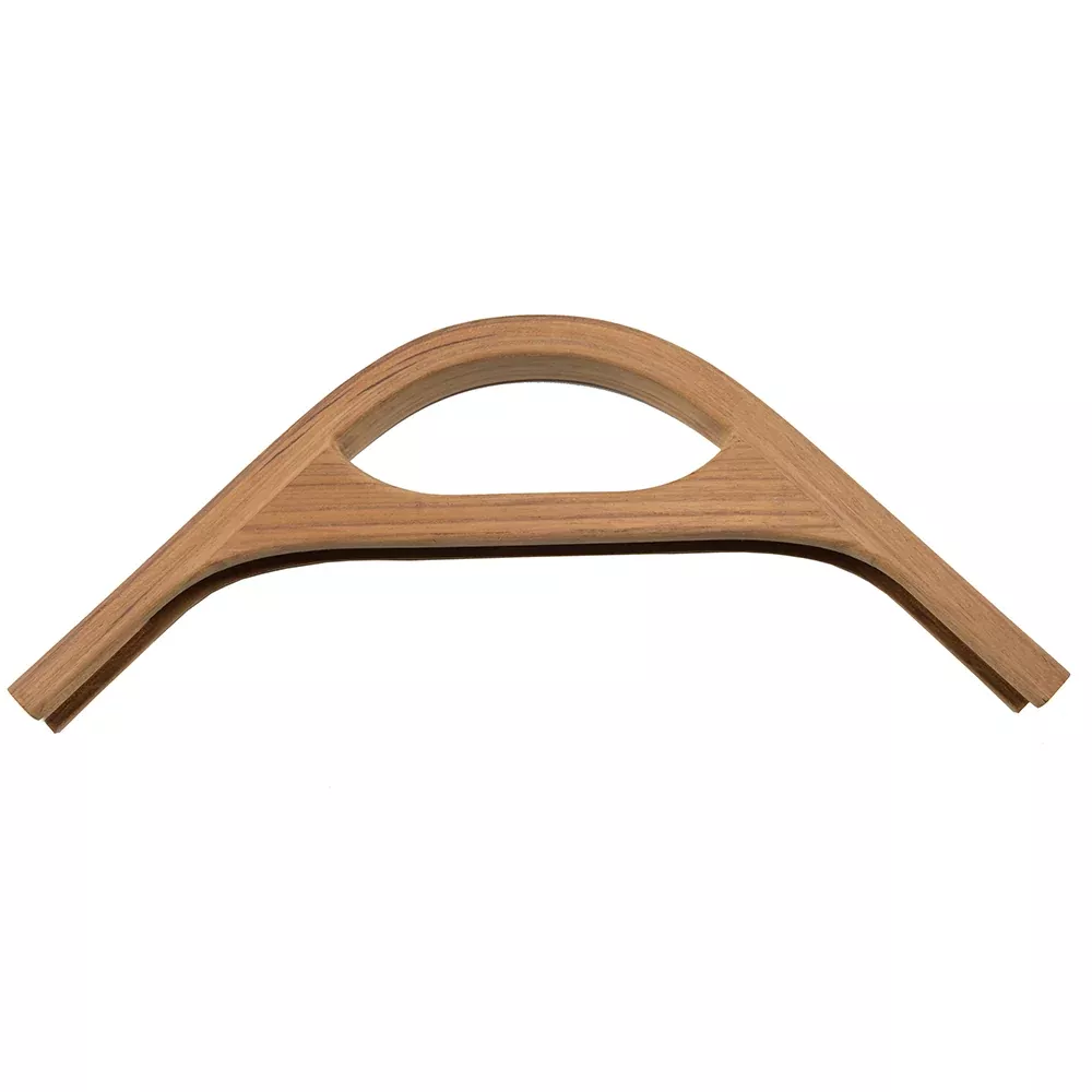 Whitecap Teak Track Corner w/Hand Hold Molding – 3/4″ [60805]