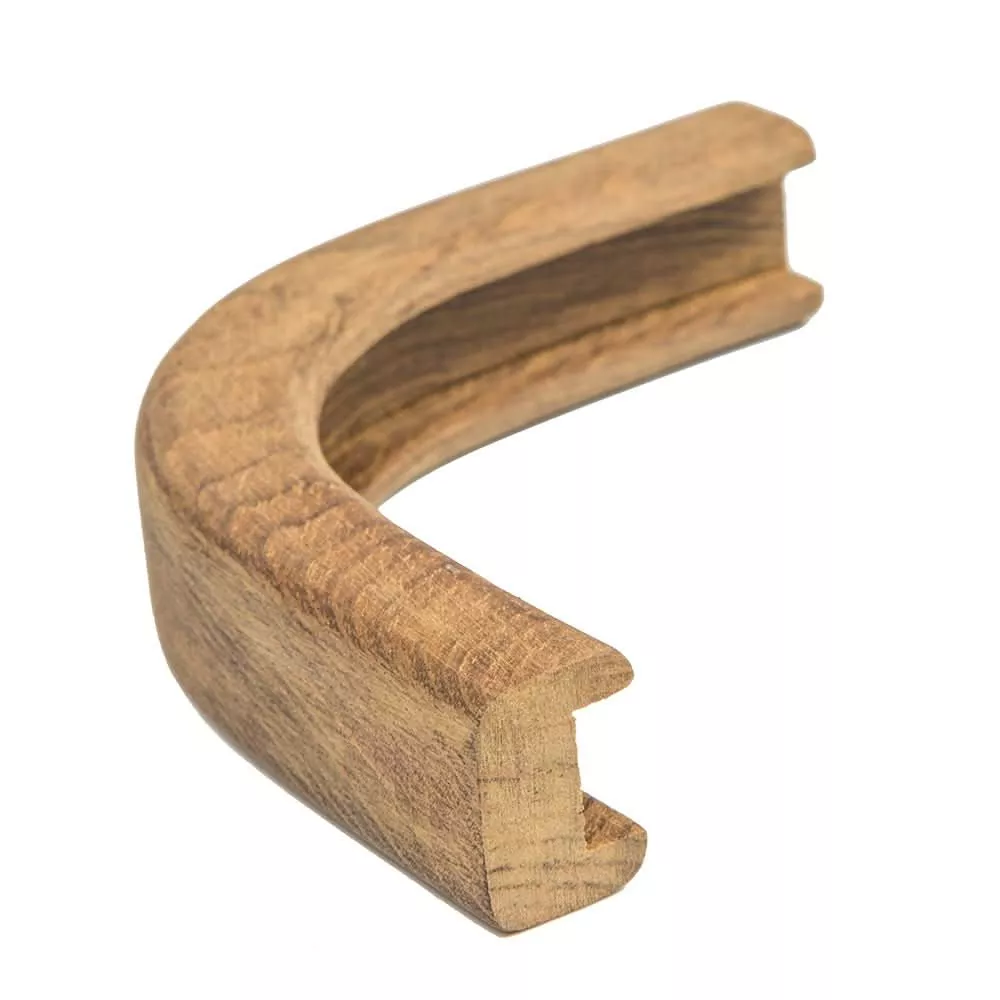 Whitecap Teak Track Outside Corner Molding – 1/2″ [60823]