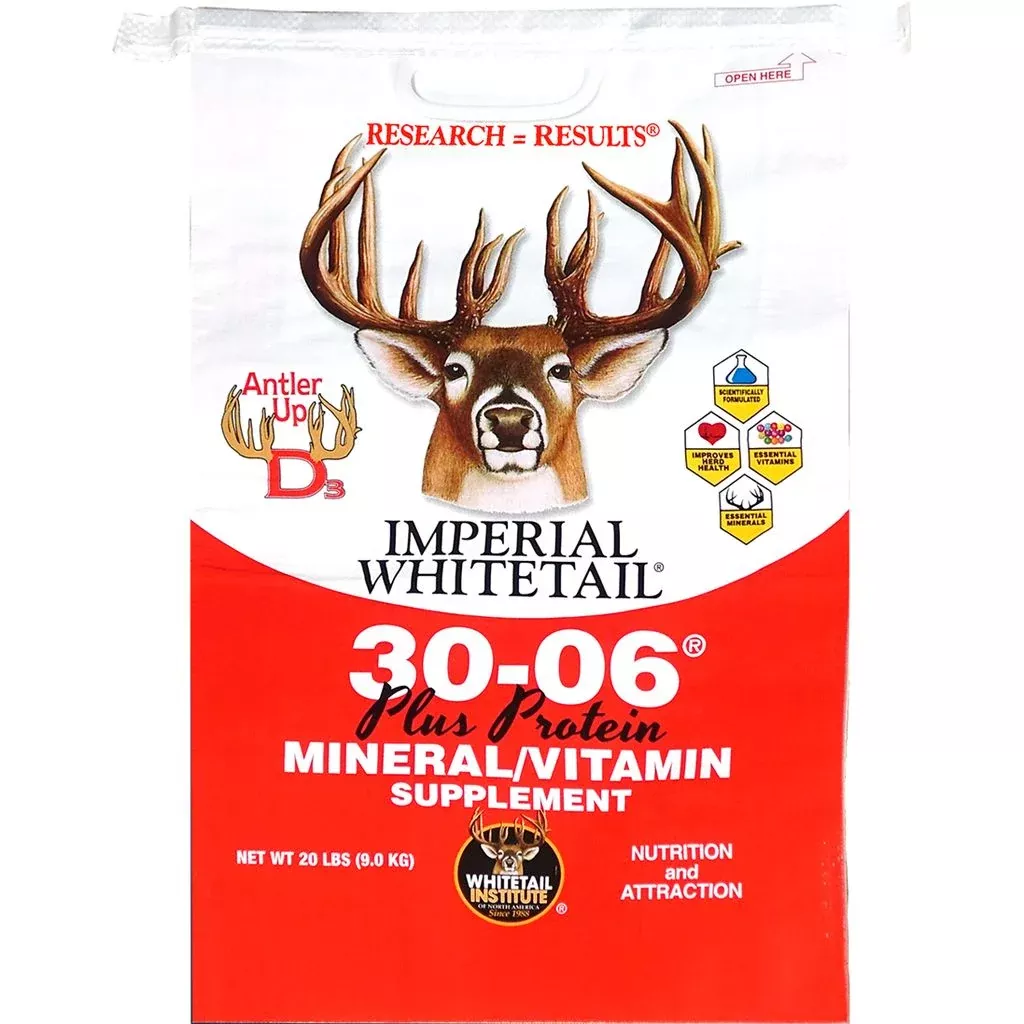 Whitetail Institute 30-06 Mineral and Protein – 20 lbs
