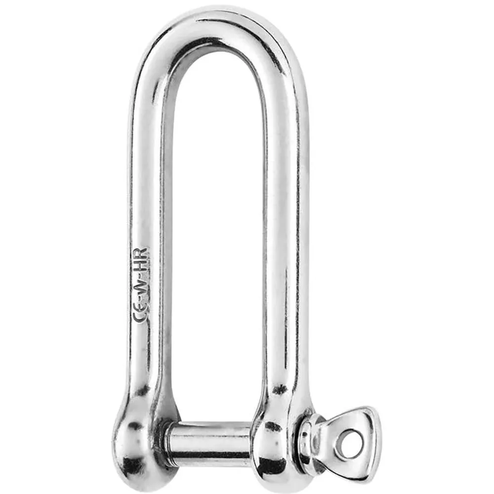 Wichard HR Long D Shackle – 10mm Diameter – 25/64″ – 11215