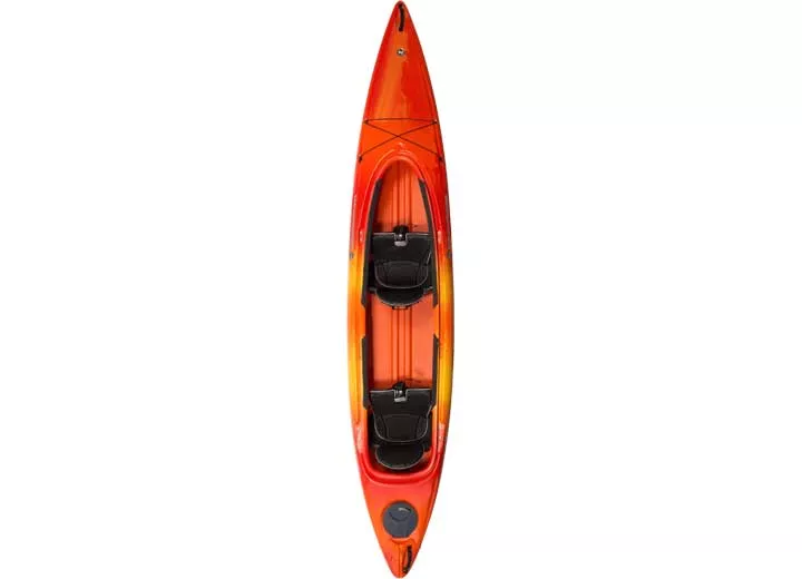 Wilderness Systems Pamlico 135 Recreational Tandem Kayak, Mango• 9730355054