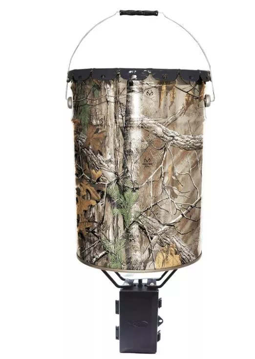 Wildgame Innovations Quick-Set 50 lb Hanging Bucket Feeder w/ Photo Cell Timer• WGIPF0012