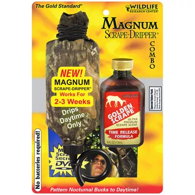 Wildlife Research Magnum Dripper Combo Gold Scrape 4 Oz.
