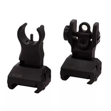 WILLIAMS HK Style Picatinny Rail Folding Sight Set (683533)