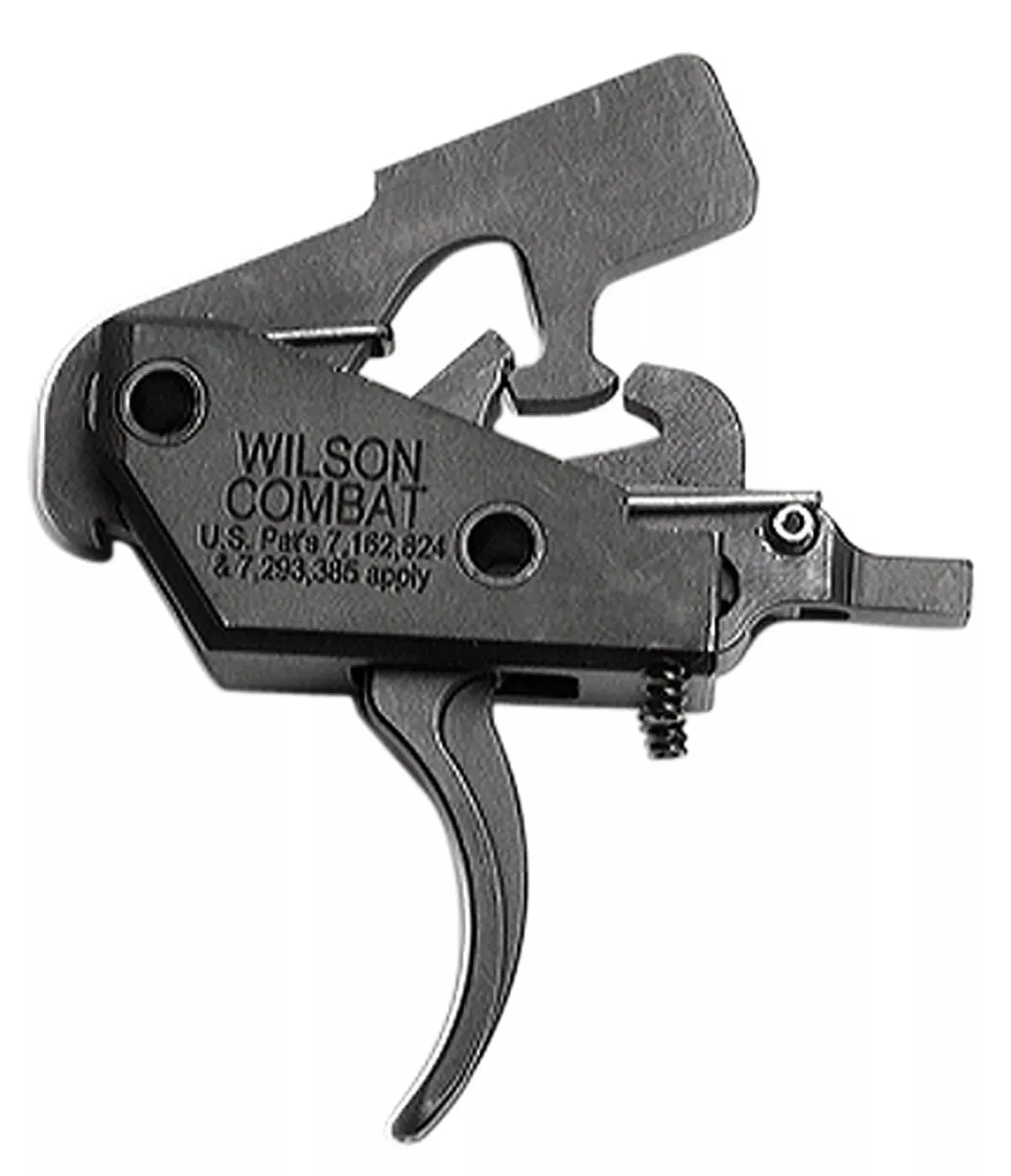 Wilson Combat Tactical Trigger Unit Two-Stage Two-Stage Curved Trigger with 4-4.50 lbs Draw Weight for AR-15