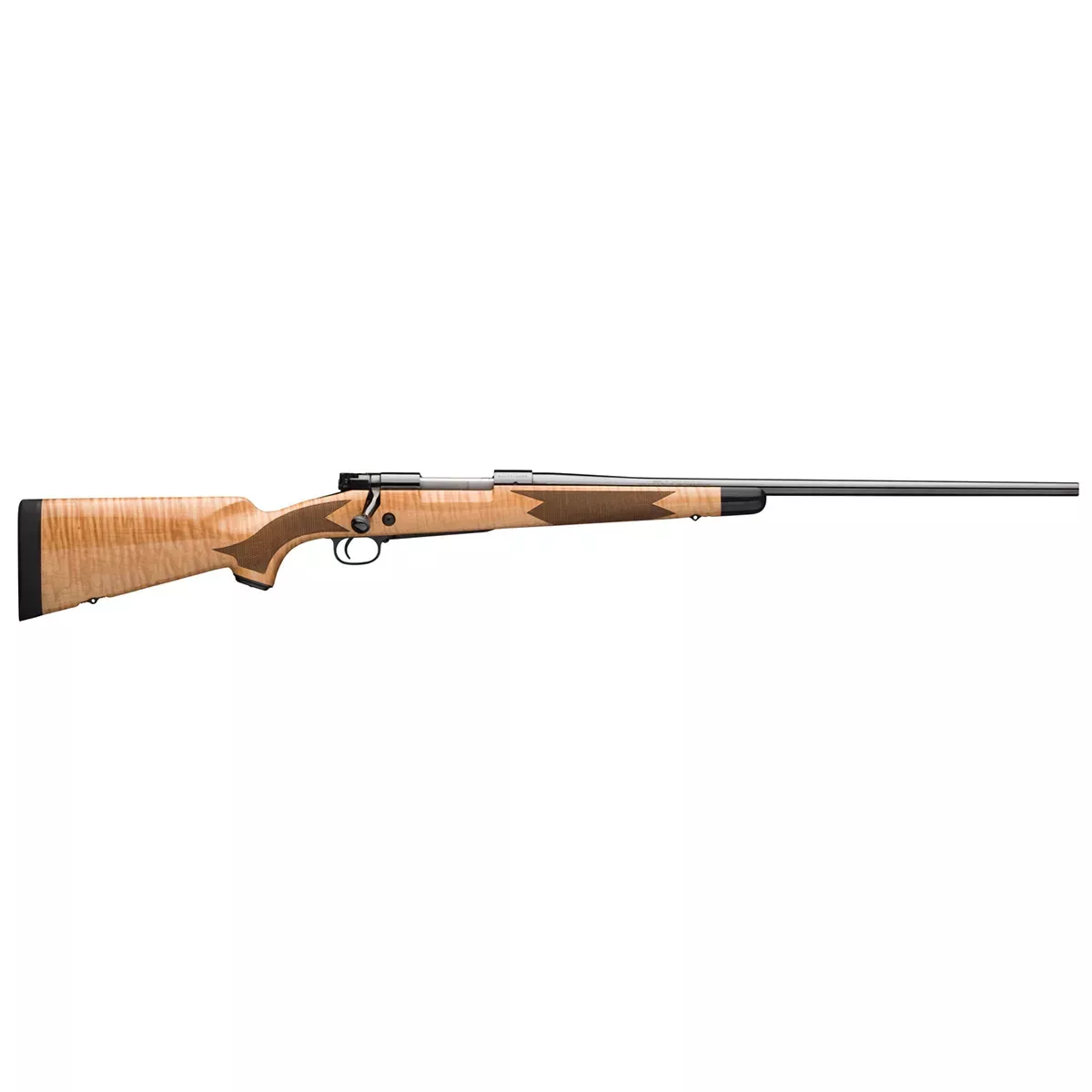Winchester Model 70 Super Grade 264 Win Mag Rifle 26″ 3+1 Gloss AAAA Maple