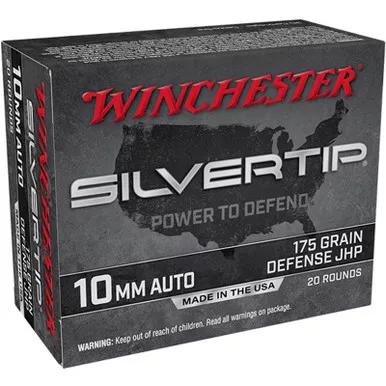 Winchester W10MMST Super-X 10mm 175 GR STHP 20 Rounds