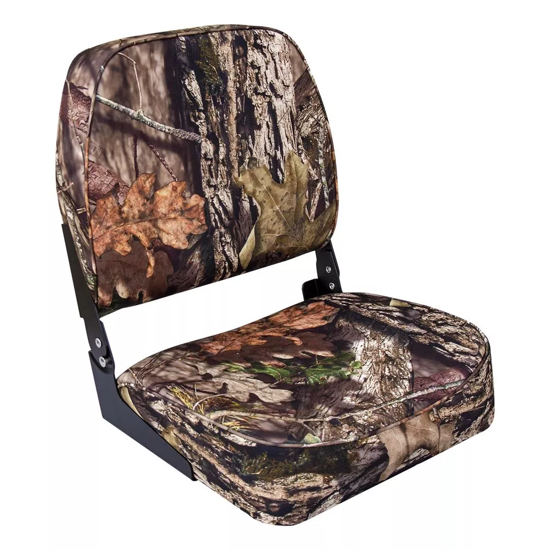 Wise Low Back Camo Boat Fishing Seat• 8WD618PLS-733