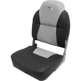Wise Lund Style High Back Fishing Seat – Gray/Charcoal