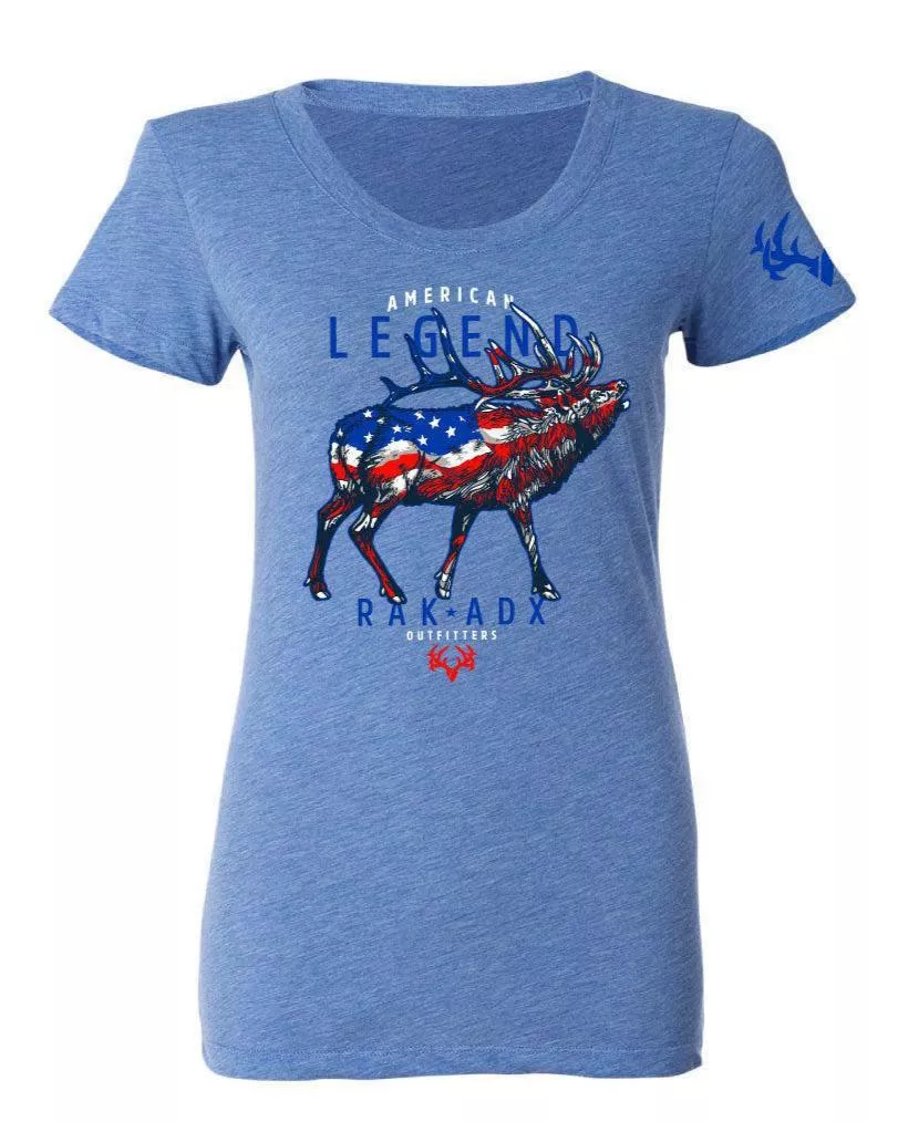 Womens American Legend Elk Tee