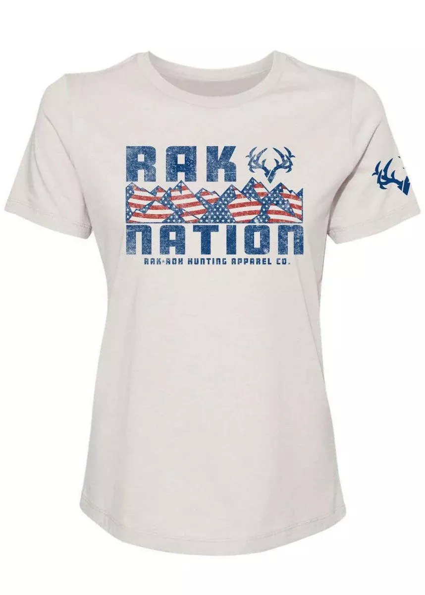 Womens Rak Nation Relaxed Tee