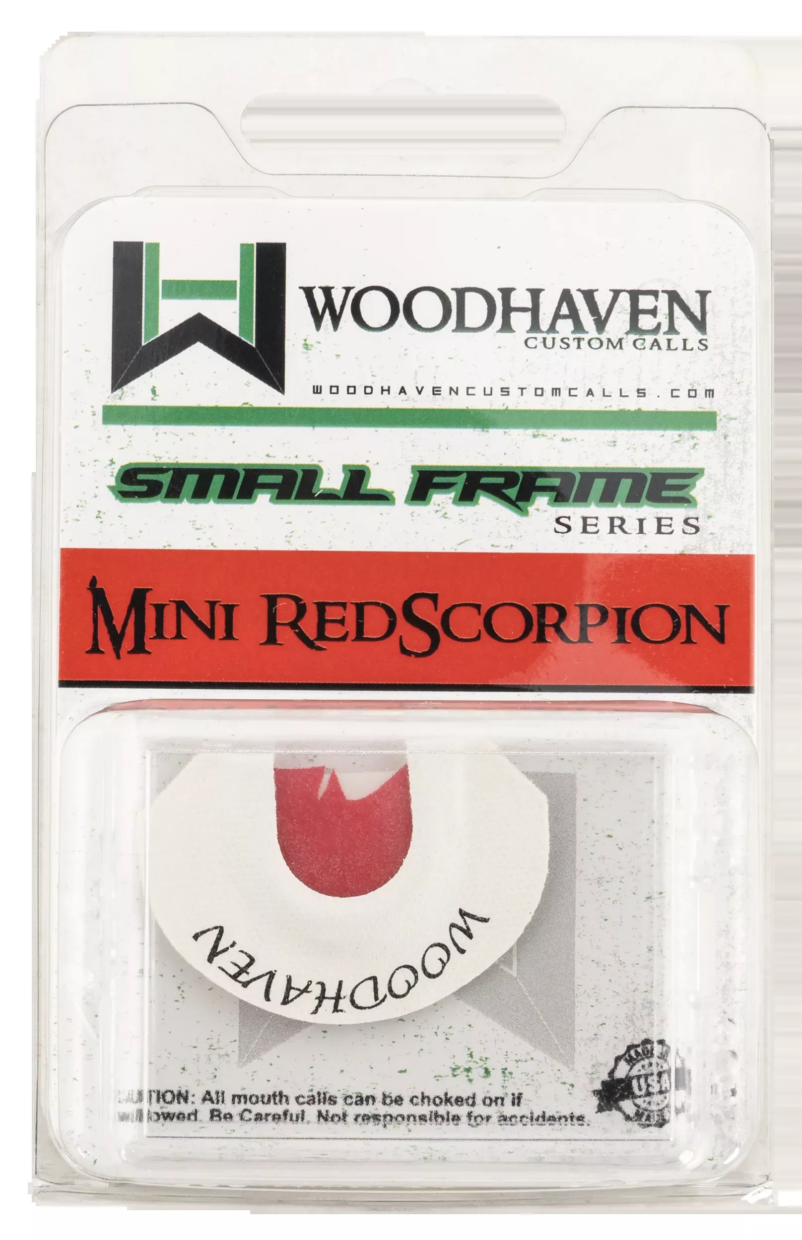 Woodhaven Red Scorpion Diaphragm Turkey Call