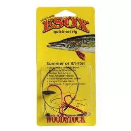 Woodstock Line Esox Quick-Set Rigs – 8/10 – 12 Rigs per case Pack
