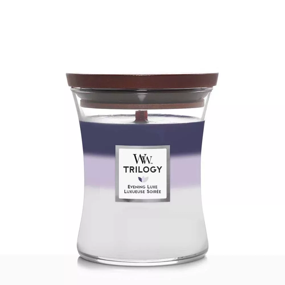 WoodWick Trilogy Medium Candle – Evening Luxe #1743629