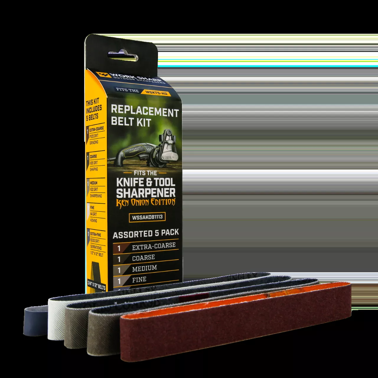 Work Sharp Assorted Belt Kit #WSSAKO81113
