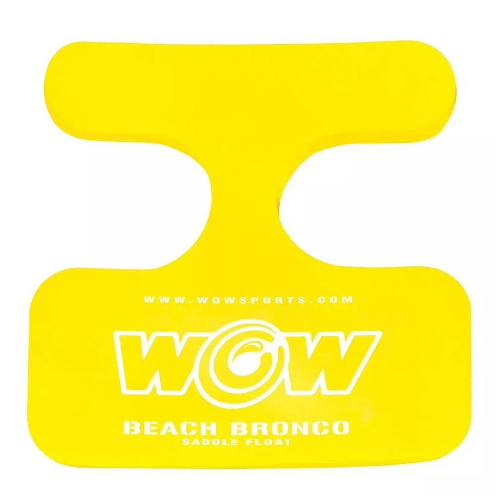 WOW Watersports Beach Bronco Saddle Float – Yellow• 14-2150