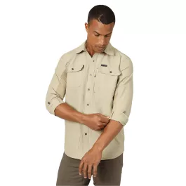 Wrangler Men's ATG™ Mix Material Shirt - Twill - L