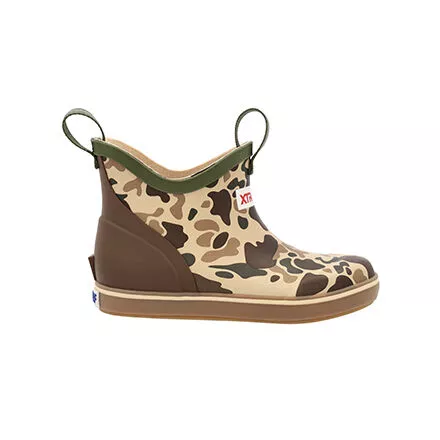 XTRATUF Little Kids’ Ankle Deck Boot – Duck Camo #XKABDCMC