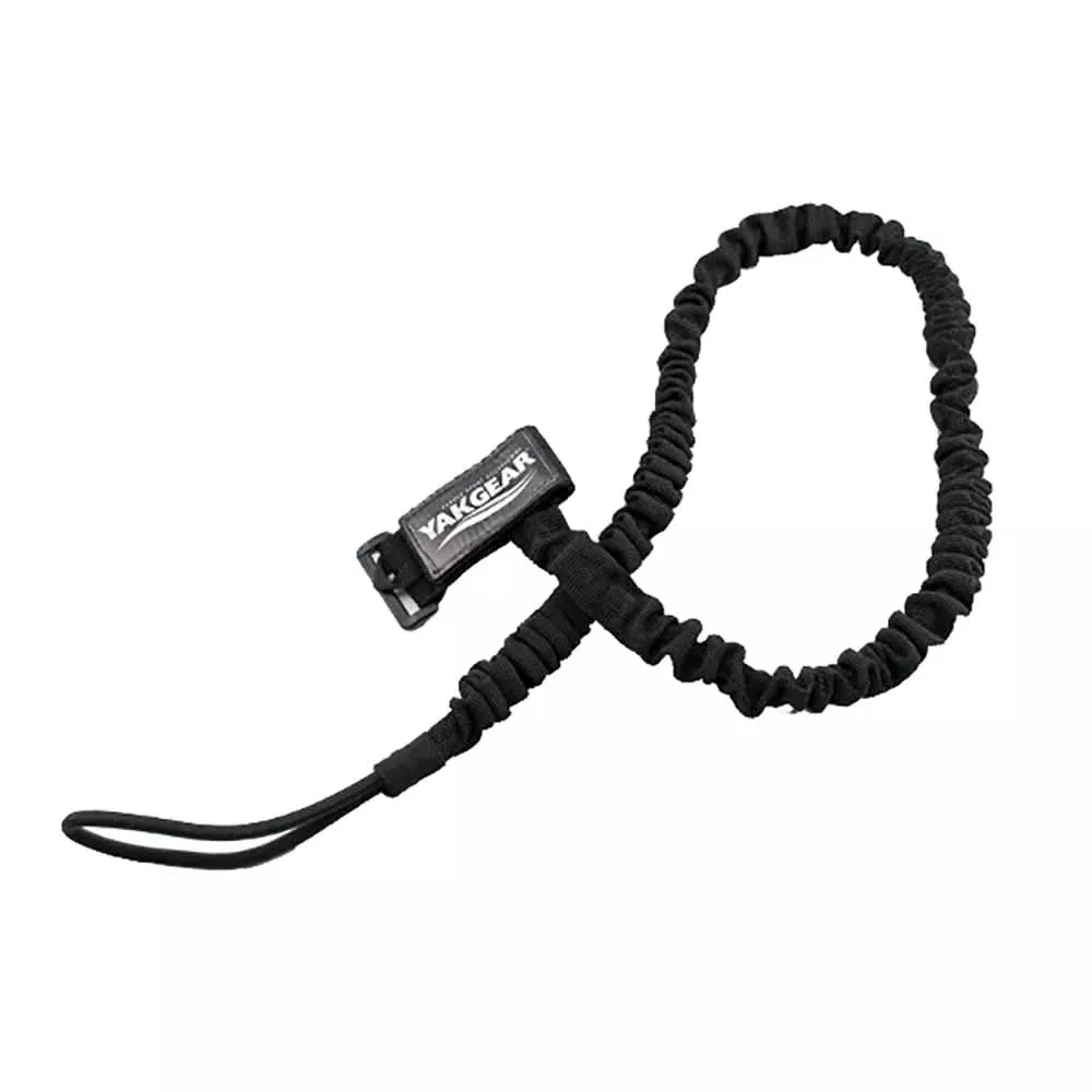 YakGear 36″ Baja Paddle Leash – Black – BPL36B-H
