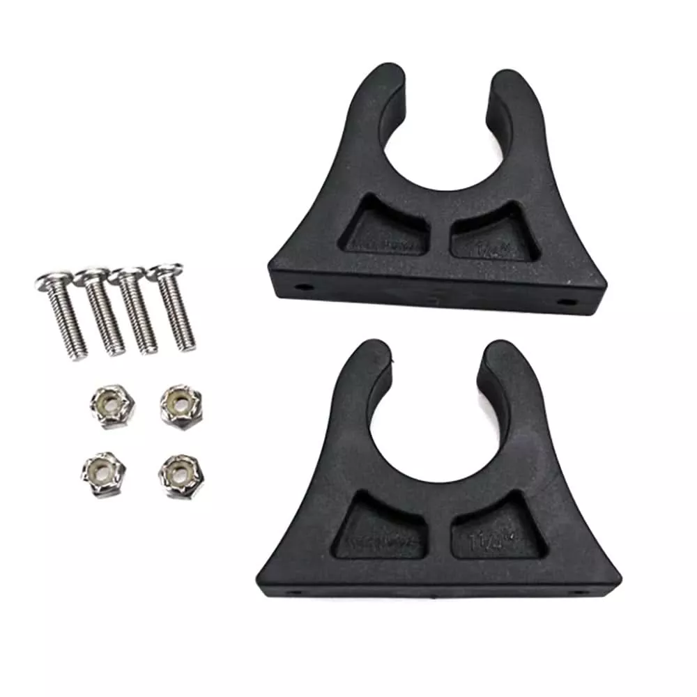 YakGear Molded Paddle/Pole Clip Kit – 1-1/4″ Clips – MPC
