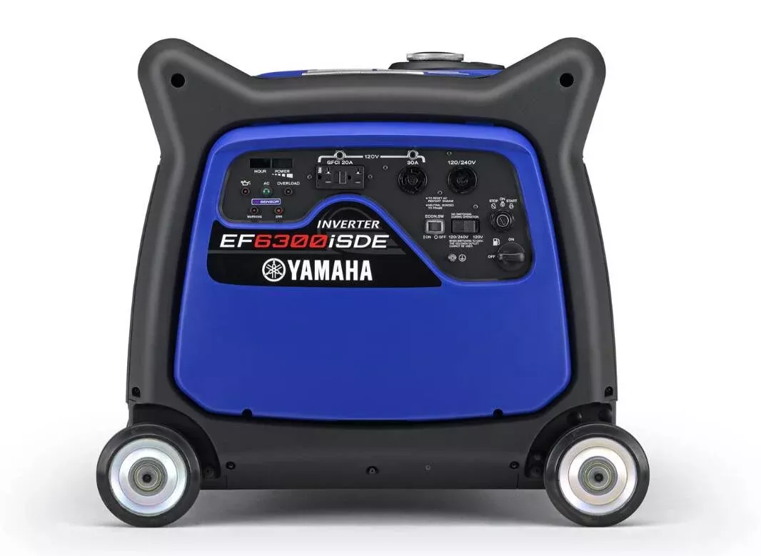 Yamaha 6300 Watt Generator with CO Sensor• EF6300ISDE
