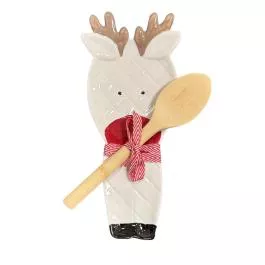 Young’s Inc Christmas Reindeer Spoon Rest