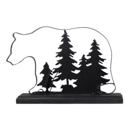 Young’s LaserCut Bear/Wilderness Scene