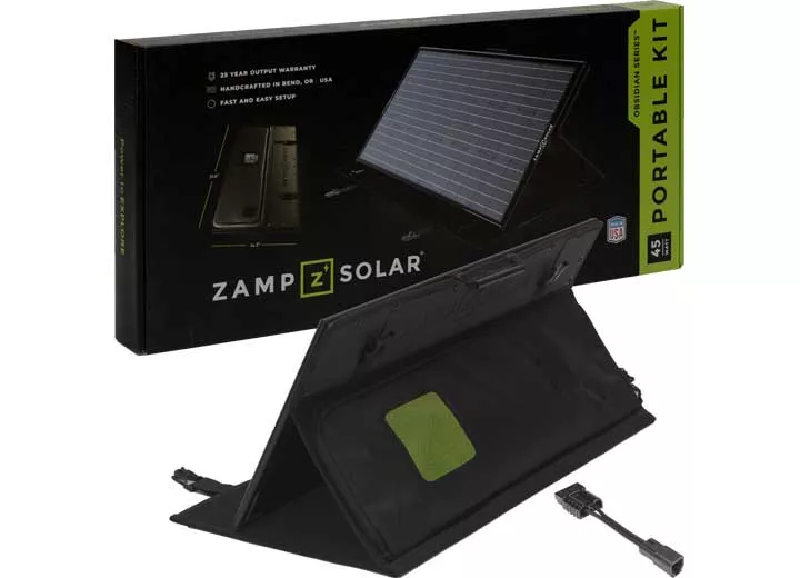 Zamp Solar Obsidian Series 45-Watt Dometic PLB40 Charging Kit• USP3001